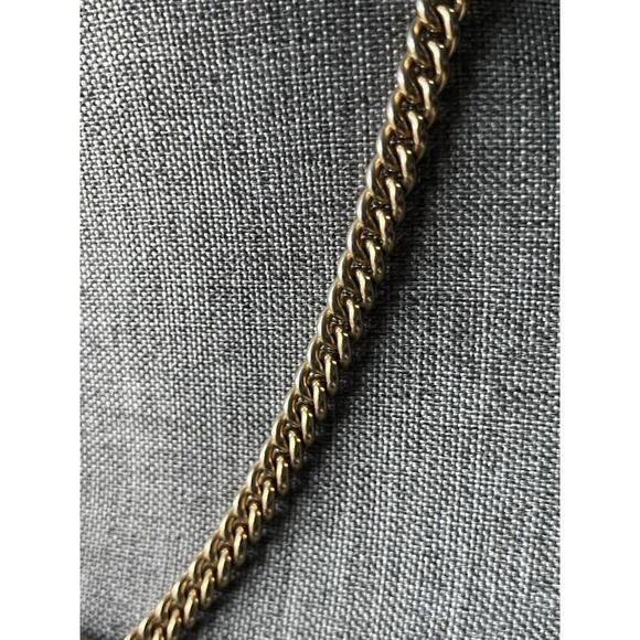 Parklane Vintage Necklace Earring Set Gold Tone Art Deco MCM Faux Pearl Retro - Picture 4 of 11